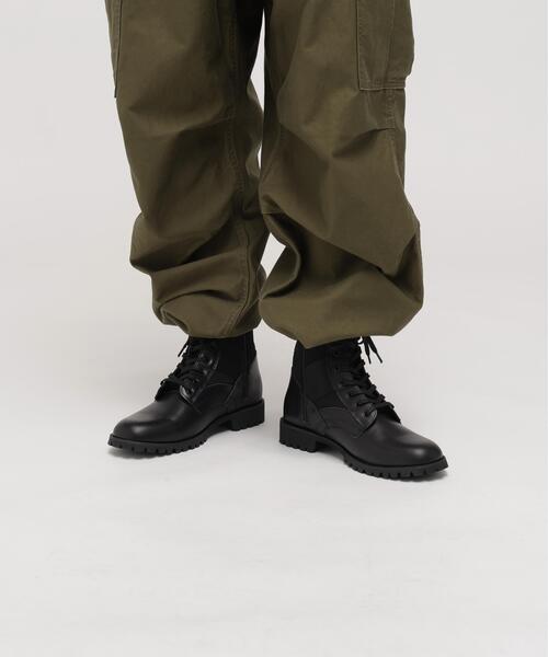 AVIREX(アヴィレックス)の「《直営店限定》COMBAT BOOTS / コンバットブーツ / AVIREX / アヴィレックス(ブーツ・メンズ・ブラック・10/8/9)」の2枚目の写真