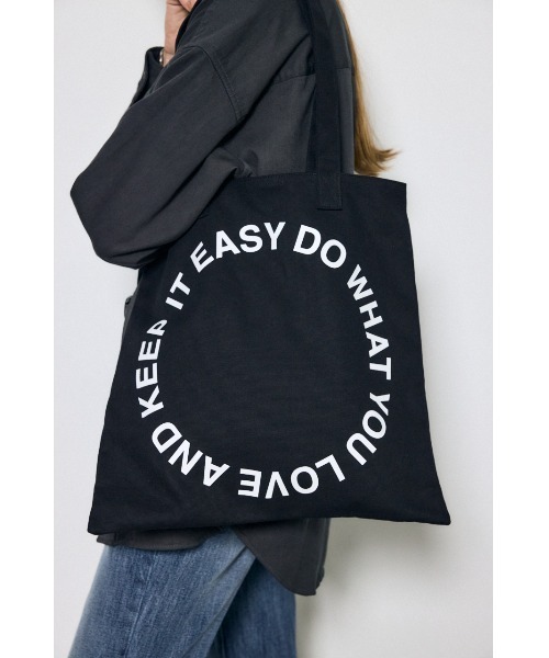 AZUL by moussy(アズールバイマウジー)の「アソートロゴトートバッグ A4収納◎ 大容量 たくさん入る 推し活(トートバッグ・レディース・ブラック/ミント/アイボリー/レッド・FREE)」の16枚目の写真