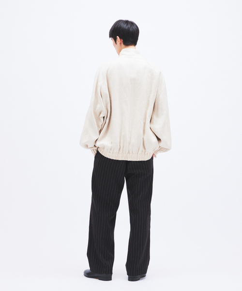 FRED PERRY(フレッドペリー)の「FRED PERRY / フレッドペリー 別注 テニス トラウザーズ(スラックス・メンズ・アイボリー/ブラック・LARGE/MEDIUM)」の16枚目の写真