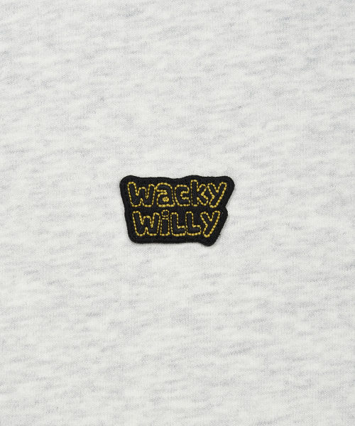 Wacky WiLLy(ワッキーウィリー)の「ダブルワッペンロゴフードジップアップライトグレー(パーカー・レディース・その他・SMALL/MEDIUM/LARGE/X-LARGE)」の10枚目の写真