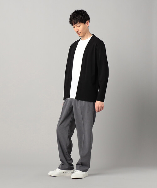 COMME CA MEN(コムサメン)の「リネンライク ワイドパンツ(その他パンツ・メンズ・グレー・L)」の6枚目の写真