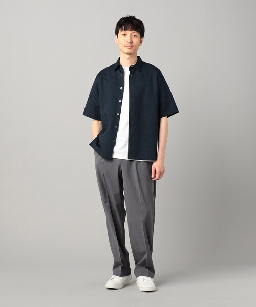 COMME CA MEN(コムサメン)の「リネンライク ワイドパンツ(その他パンツ・メンズ・グレー・L)」の7枚目の写真