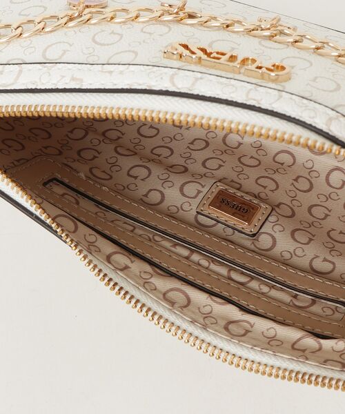 Guess(ゲス)の「TASHA Mini Shoulder ショルダーバッグ(ショルダーバッグ・レディース・ホワイト/ダークグレー・ONE SIZE)」の11枚目の写真