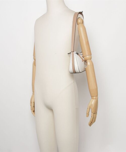 Guess(ゲス)の「TASHA Mini Shoulder ショルダーバッグ(ショルダーバッグ・レディース・ホワイト/ダークグレー・ONE SIZE)」の12枚目の写真