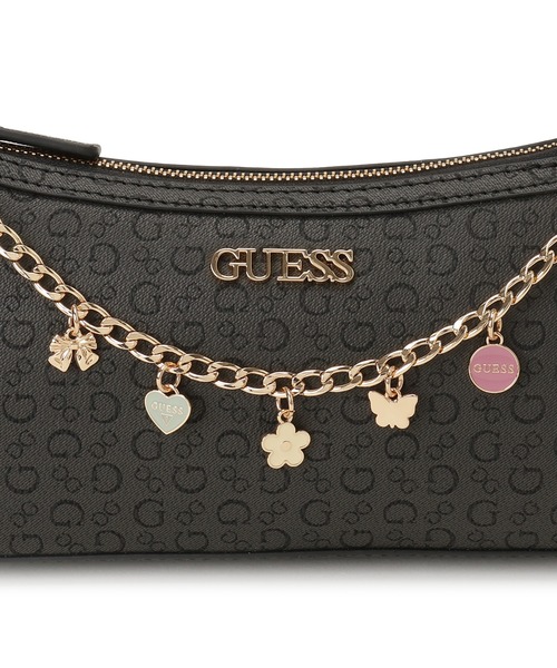 Guess(ゲス)の「TASHA Mini Shoulder ショルダーバッグ(ショルダーバッグ・レディース・ホワイト/ダークグレー・ONE SIZE)」の4枚目の写真