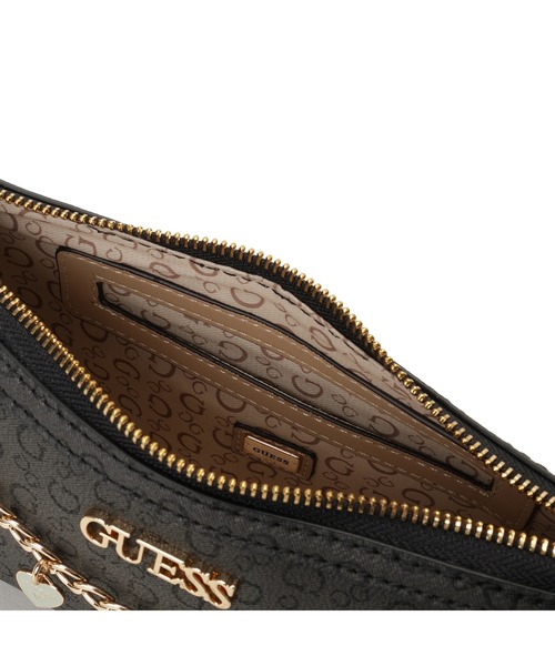Guess(ゲス)の「TASHA Mini Shoulder ショルダーバッグ(ショルダーバッグ・レディース・ホワイト/ダークグレー・ONE SIZE)」の7枚目の写真