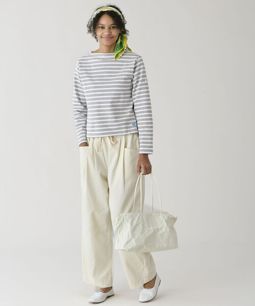 manipuri(マニプリ)の「manipuri | シルクスカーフ フローラ 65×65 WOMEN(バンダナ/スカーフ・レディース・オレンジ系その他/グリーン系その他・ONE)」の9枚目の写真