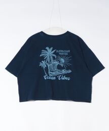 【Kahiko】SURF&Palms ケオキTシャツ