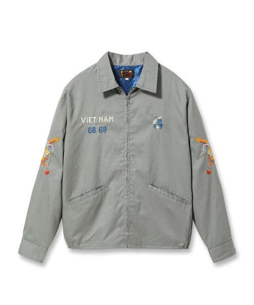 TAILOR TOYO(テーラートウヨウ)の「TAILOR TOYO / テーラー東洋 コットン ベトナム ジャケット “ドラゴン”(その他アウター・メンズ・グレー・XX-LARGE/X-LARGE/LARGE)」の1枚目の写真