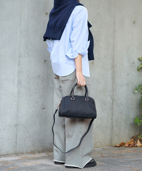 JOURNAL STANDARD（ジャーナルスタンダード）の「《追加》ワイドベイカースウェットパンツ（スウェットパンツ・レディース・グレー/ブラック・FREE）」の10枚目の写真