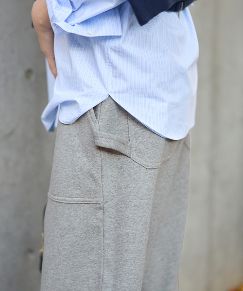 JOURNAL STANDARD（ジャーナルスタンダード）の「《追加》ワイドベイカースウェットパンツ（スウェットパンツ・レディース・グレー/ブラック・FREE）」の14枚目の写真