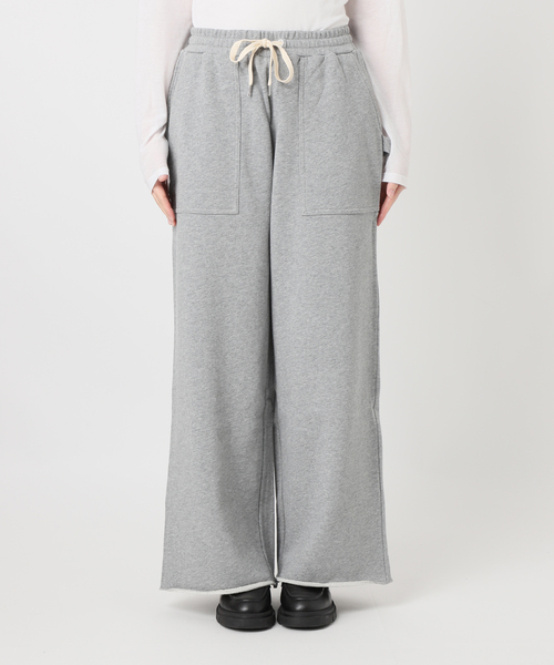 JOURNAL STANDARD（ジャーナルスタンダード）の「《追加》ワイドベイカースウェットパンツ（スウェットパンツ・レディース・グレー/ブラック・FREE）」の16枚目の写真