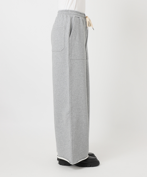 JOURNAL STANDARD（ジャーナルスタンダード）の「《追加》ワイドベイカースウェットパンツ（スウェットパンツ・レディース・グレー/ブラック・FREE）」の19枚目の写真