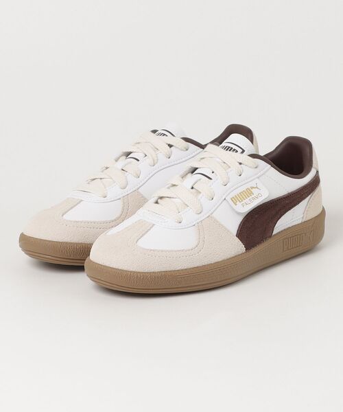 PUMA(プーマ)の「PALERMO LTH(スニーカー・メンズ・ホワイト系その他・23.0cm/23.5cm/24.0cm/24.5cm)」の1枚目の写真
