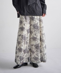 ATS（エーティーエス）の「フラワープリント柄ガウチョパンツ（その他パンツ）」