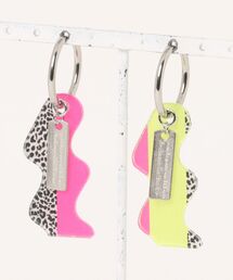 Beauty bell/アクリルフープピアス