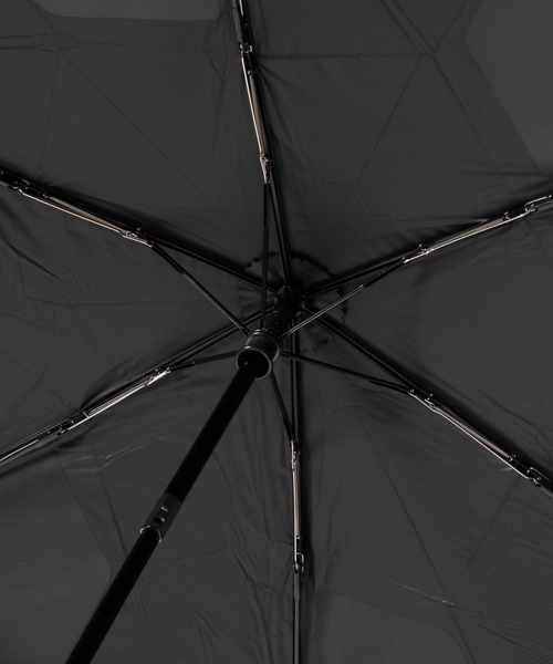 BAYFLOW(ベイフロー)の「【Water front】クイックシャット自動開閉UVブロック晴雨兼用折傘55cm(折りたたみ傘・レディース・ライトグレー/ホワイト/ブラック・0)」の8枚目の写真