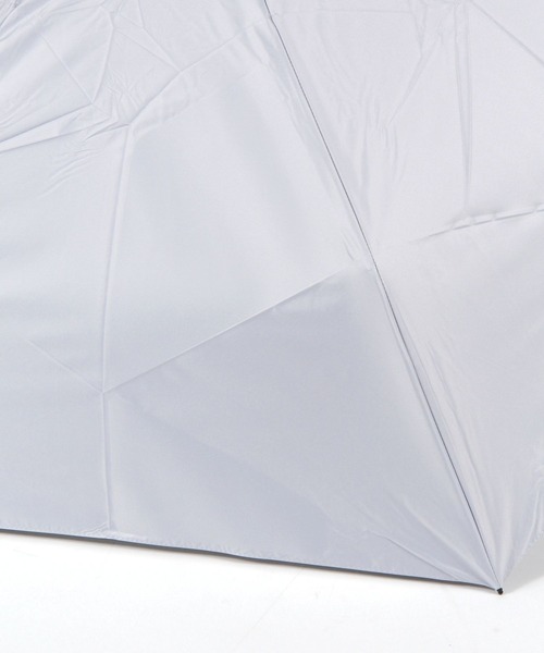 BAYFLOW(ベイフロー)の「【Water front】クイックシャット自動開閉UVブロック晴雨兼用折傘55cm(折りたたみ傘・レディース・ライトグレー/ホワイト/ブラック・0)」の14枚目の写真