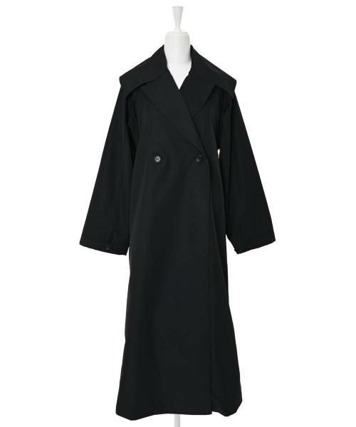 Narcissus(ナルシス)の「【Narcissus/PICCIN】ビッグカラートレンチコート(トレンチコート・レディース・ベージュ/ブラック・FREE)」の19枚目の写真