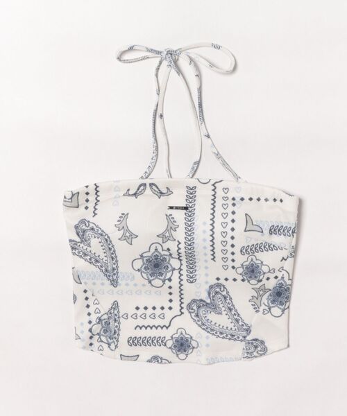 EMODA（エモダ）の「MINIMAL BARE TOP（Tシャツ/カットソー・レディース・ホワイト/その他/ブラック・FREE）」の3枚目の写真