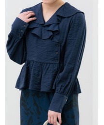 Te chichi（テチチ）の「ラッフルフリルペプラムブラウス（シャツ/ブラウス）」