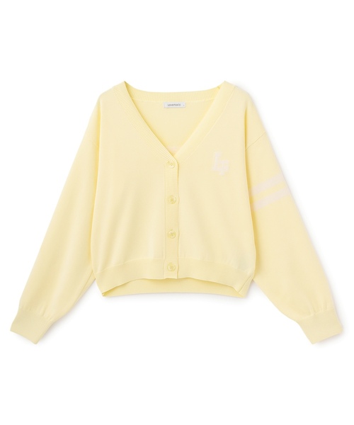LOVETOXIC(ラブトキシック)の「【UV/洗える】バックロゴカーディガン(カーディガン/ボレロ・キッズ・グレー/オフホワイト/イエロー・L:160cm/S:140cm/M:150cm)」の18枚目の写真