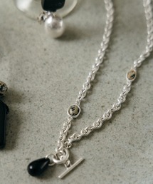 CREDONA | STONE CHAIN NECKLACE/ストーンチェーンネックレス(ネックレス)