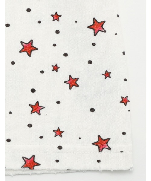 Little sunny bite（リトルサニーバイト）の「【8】【it】【Little sunny bite】hello kitty x little sunny bite star print long tee（Tシャツ/カットソー・レディース・ピンク/ホワイト/ブラック・MEDIUM/SMALL）」の11枚目の写真