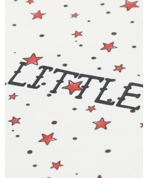 Little sunny bite（リトルサニーバイト）の「【8】【it】【Little sunny bite】hello kitty x little sunny bite star print long tee（Tシャツ/カットソー・レディース・ピンク/ホワイト/ブラック・MEDIUM/SMALL）」の15枚目の写真