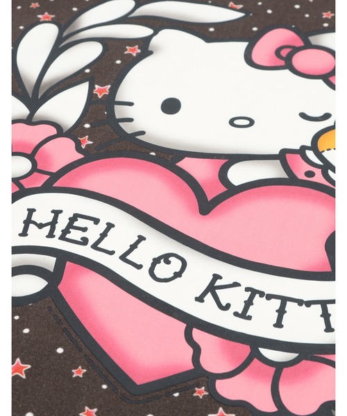 Little sunny bite（リトルサニーバイト）の「【8】【it】【Little sunny bite】hello kitty x little sunny bite star print long tee（Tシャツ/カットソー・レディース・ピンク/ホワイト/ブラック・MEDIUM/SMALL）」の20枚目の写真