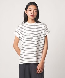 コットン ハイネック フレンチスリーブTシャツ ＜A DAY IN THE LIFE＞