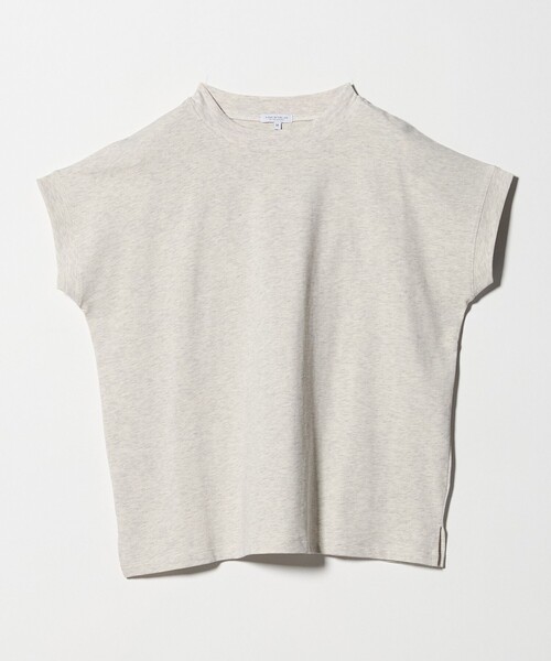 A DAY IN THE LIFE UNITED ARROWS(アデイインザライフユナイテッドアローズ)の「コットン ハイネック フレンチスリーブTシャツ <A DAY IN THE LIFE>(Tシャツ/カットソー・レディース・オフホワイト/ナチュラル/その他1/ロイヤルブルー/ダークブラウン/ピンク・M/S)」の3枚目の写真
