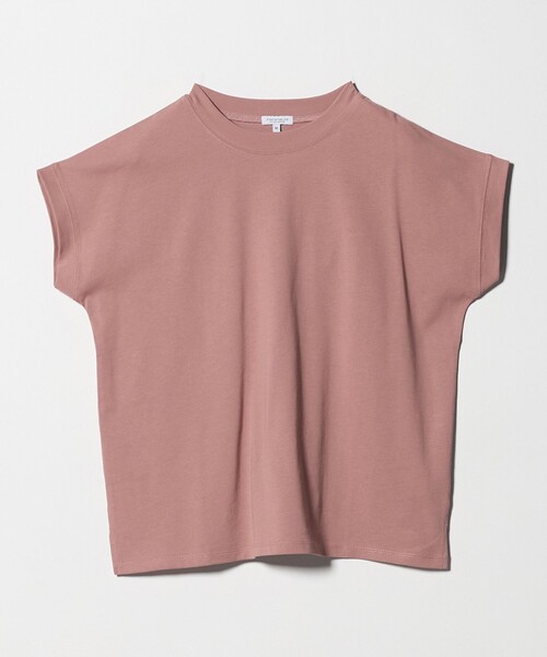 A DAY IN THE LIFE UNITED ARROWS(アデイインザライフユナイテッドアローズ)の「コットン ハイネック フレンチスリーブTシャツ <A DAY IN THE LIFE>(Tシャツ/カットソー・レディース・オフホワイト/ナチュラル/その他1/ロイヤルブルー/ダークブラウン/ピンク・M/S)」の5枚目の写真