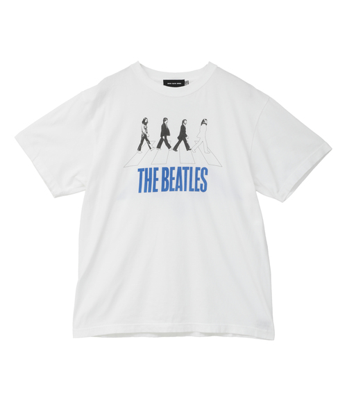 Liesse(リエス)の「【GOOD ROCK SPEED/グッドロックスピード】The Beatles Tシャツ(Tシャツ/カットソー・レディース・ホワイト/チャコールグレー・FREE)」の1枚目の写真