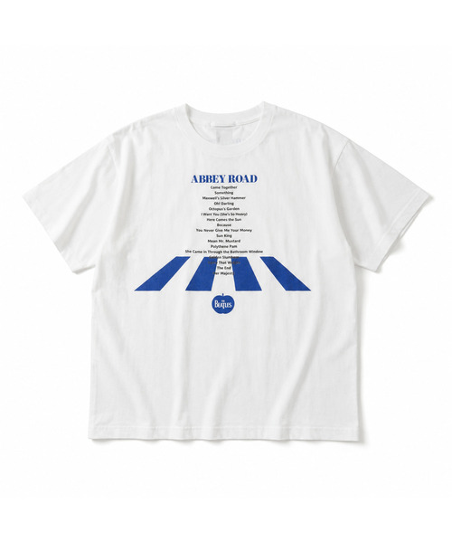 Liesse(リエス)の「【GOOD ROCK SPEED/グッドロックスピード】The Beatles Tシャツ(Tシャツ/カットソー・レディース・ホワイト/チャコールグレー・FREE)」の3枚目の写真