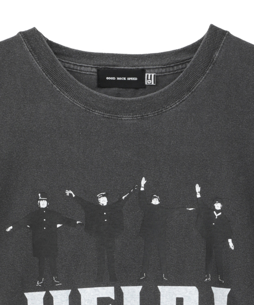 Liesse(リエス)の「【GOOD ROCK SPEED/グッドロックスピード】The Beatles Tシャツ(Tシャツ/カットソー・レディース・ホワイト/チャコールグレー・FREE)」の5枚目の写真