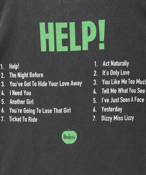 Liesse(リエス)の「【GOOD ROCK SPEED/グッドロックスピード】The Beatles Tシャツ(Tシャツ/カットソー・レディース・ホワイト/チャコールグレー・FREE)」の9枚目の写真