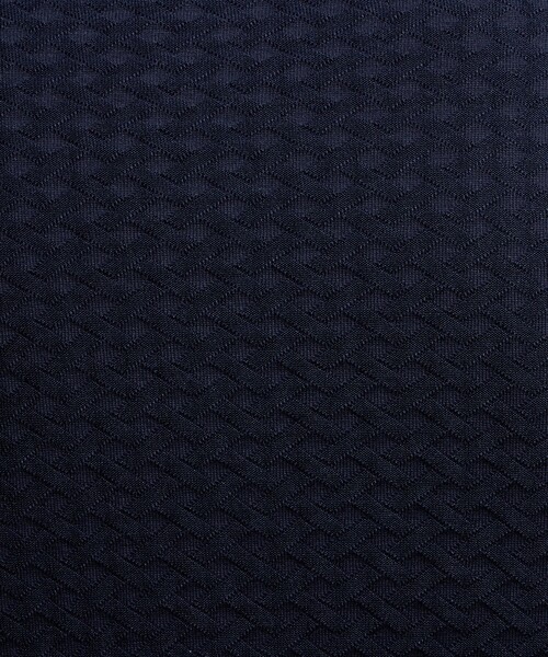 HIDEAWAYS NICOLE（ハイダウェイニコル）の「【HIDEAWAYS BLACK】バスケットリンクスジャガードポロシャツ（ポロシャツ・メンズ・ライトグレー/ホワイト/ネイビー/ブラック/ブルー・XL/L/M/XXL）」の7枚目の写真