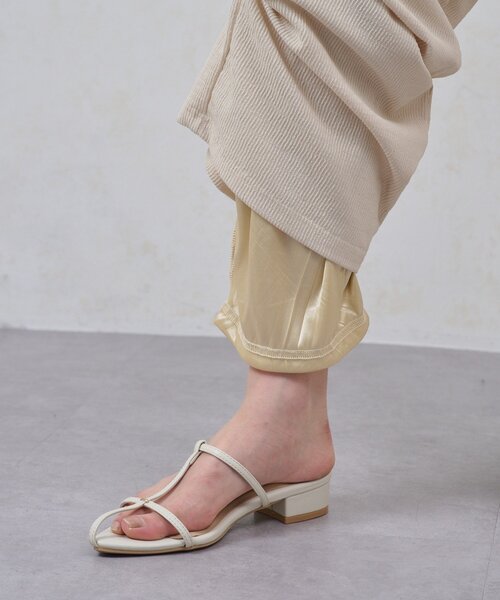 Jena espace merveilleux(ジェナ エスパスメルヴェイユ)の「ストライプワイドパンツ(その他パンツ・レディース・ブラック/ベージュ・FREE)」の17枚目の写真