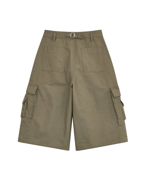 CIAOPANIC（チャオパニック）の「【DEFGARMENTS/デフガーメンツ】OX. CARGO SHORTS（その他パンツ・レディース・ブラック/ベージュ・LARGE/MEDIUM/SMALL）」の11枚目の写真