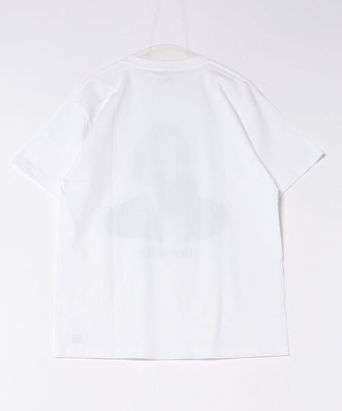 HOUSTON(ヒューストン)の「BRAHAMS Tシャツ(Tシャツ/カットソー・メンズ・オフホワイト/グレー/オリーブ・MEDIUM/X-LARGE/LARGE)」の4枚目の写真