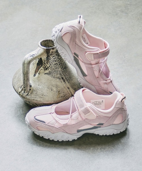 FILA(フィラ)の「(FILA/ECHAPPW)VC v2 LX(スニーカー・レディース・ピンク/ブラック・23cm/25cm/24cm)」の2枚目の写真