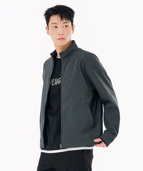 CHASECULT(チェイスカルト)の「男性ストレッチジップアップジャケット-FBRK4121C0C(ナイロンジャケット・メンズ・ダークグリーン・95/100/105/110)」の5枚目の写真