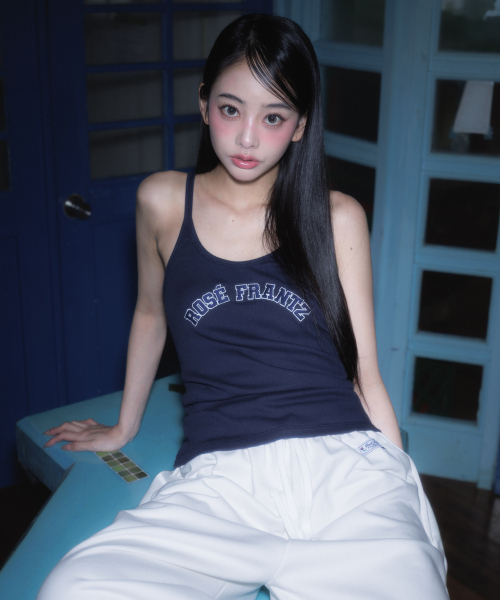 ROSEFRANTZ（ロゼフランツ）の「Round Patch Sleeveless [Navy]（Tシャツ/カットソー・レディース・ネイビー・OS）」の3枚目の写真