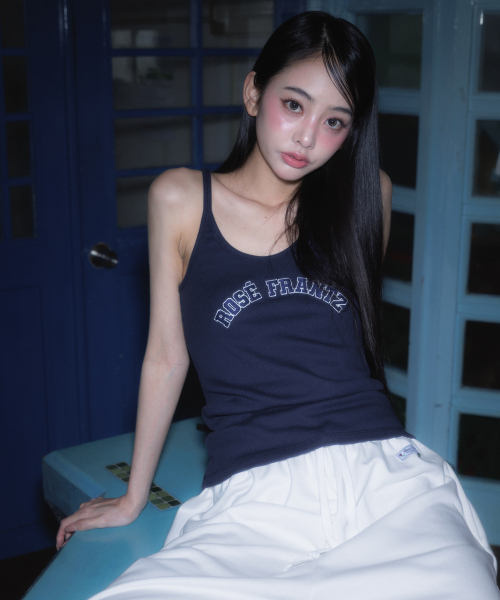 ROSEFRANTZ（ロゼフランツ）の「Round Patch Sleeveless [Navy]（Tシャツ/カットソー・レディース・ネイビー・OS）」の5枚目の写真