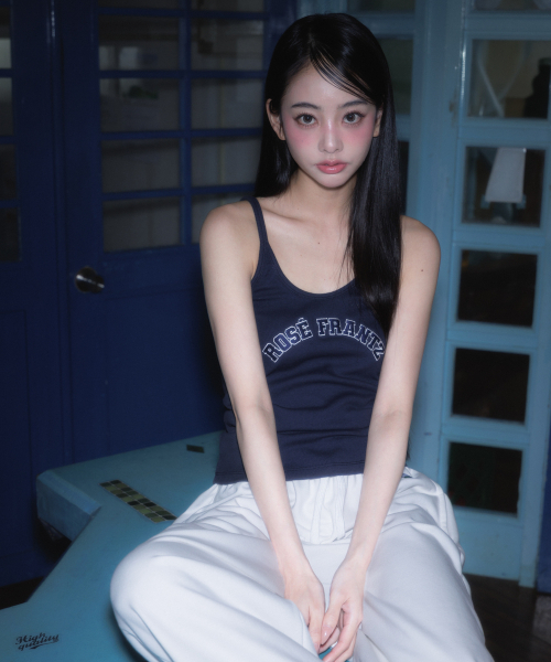 ROSEFRANTZ（ロゼフランツ）の「Round Patch Sleeveless [Navy]（Tシャツ/カットソー・レディース・ネイビー・OS）」の6枚目の写真