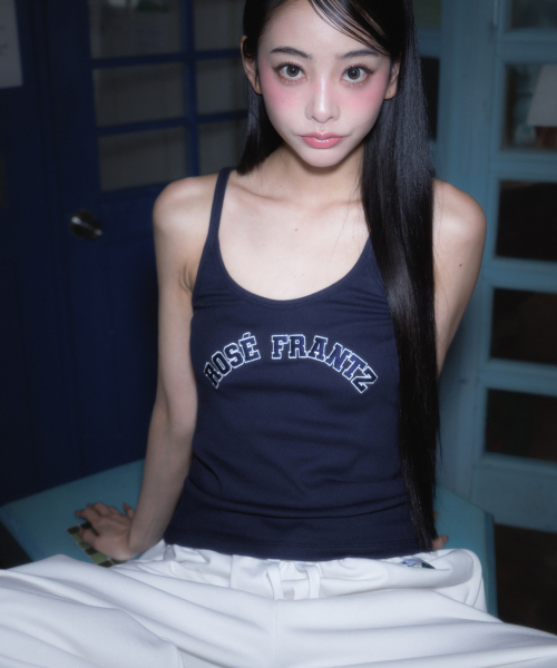 ROSEFRANTZ（ロゼフランツ）の「Round Patch Sleeveless [Navy]（Tシャツ/カットソー・レディース・ネイビー・OS）」の8枚目の写真