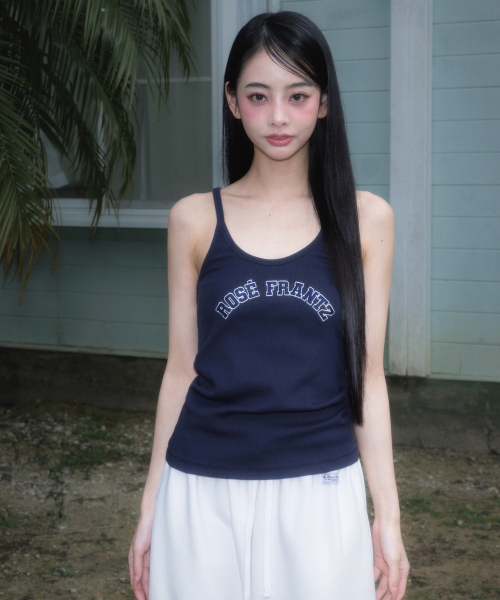 ROSEFRANTZ（ロゼフランツ）の「Round Patch Sleeveless [Navy]（Tシャツ/カットソー・レディース・ネイビー・OS）」の15枚目の写真