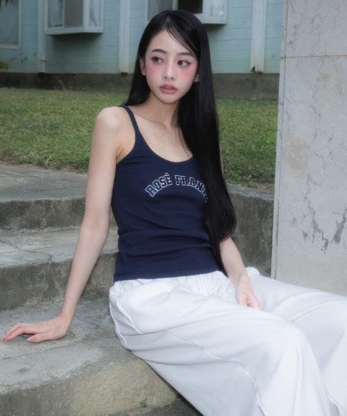 ROSEFRANTZ（ロゼフランツ）の「Round Patch Sleeveless [Navy]（Tシャツ/カットソー・レディース・ネイビー・OS）」の18枚目の写真