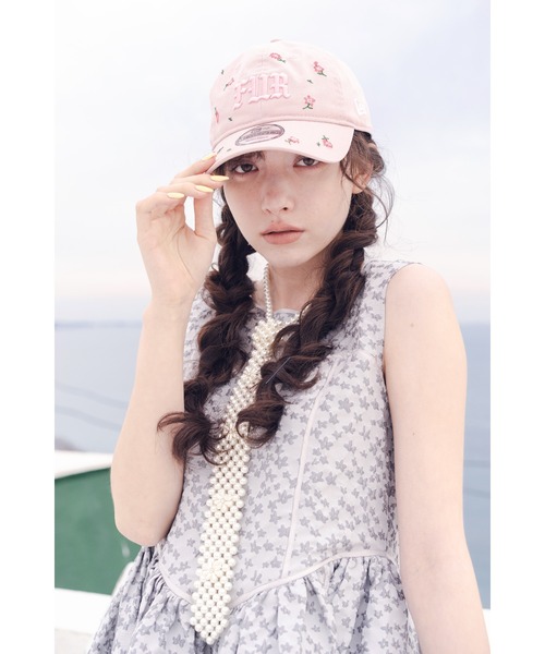 FURFUR(ファーファー)の「フラワージャガードミニドレス(ドレス・レディース・ピンク/グレー/ブラック・F)」の12枚目の写真